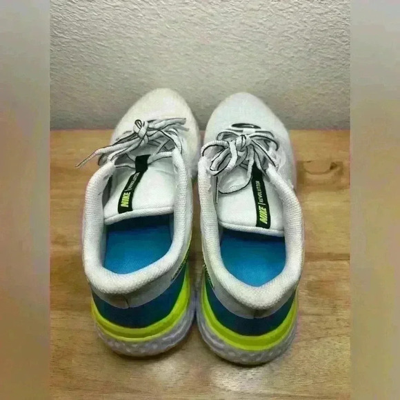 Nike Revolution 5 EXT Summit White Blue Fury‎ Men\'s Athletic Sneakers - Size 9.5 main image 7